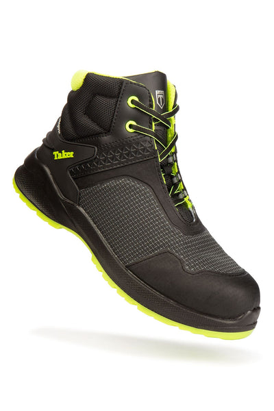 YURINOX Taker Botas de trabajo de 6" para hombre con puntera de composite ligera
