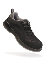 YURINOX SNEAKERS PROFESSIONAL Modern Work Sneakers with Composite Safety Toe black