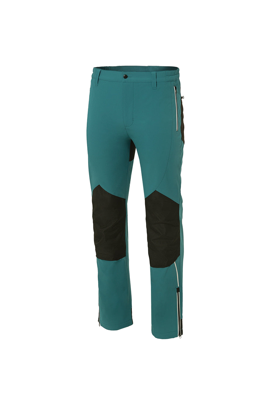 WORKMAX PANTS 0245 – Wind Resistant, Waterproof, Moisture Wicking, Knee Reinforcement Dark turquoise/black