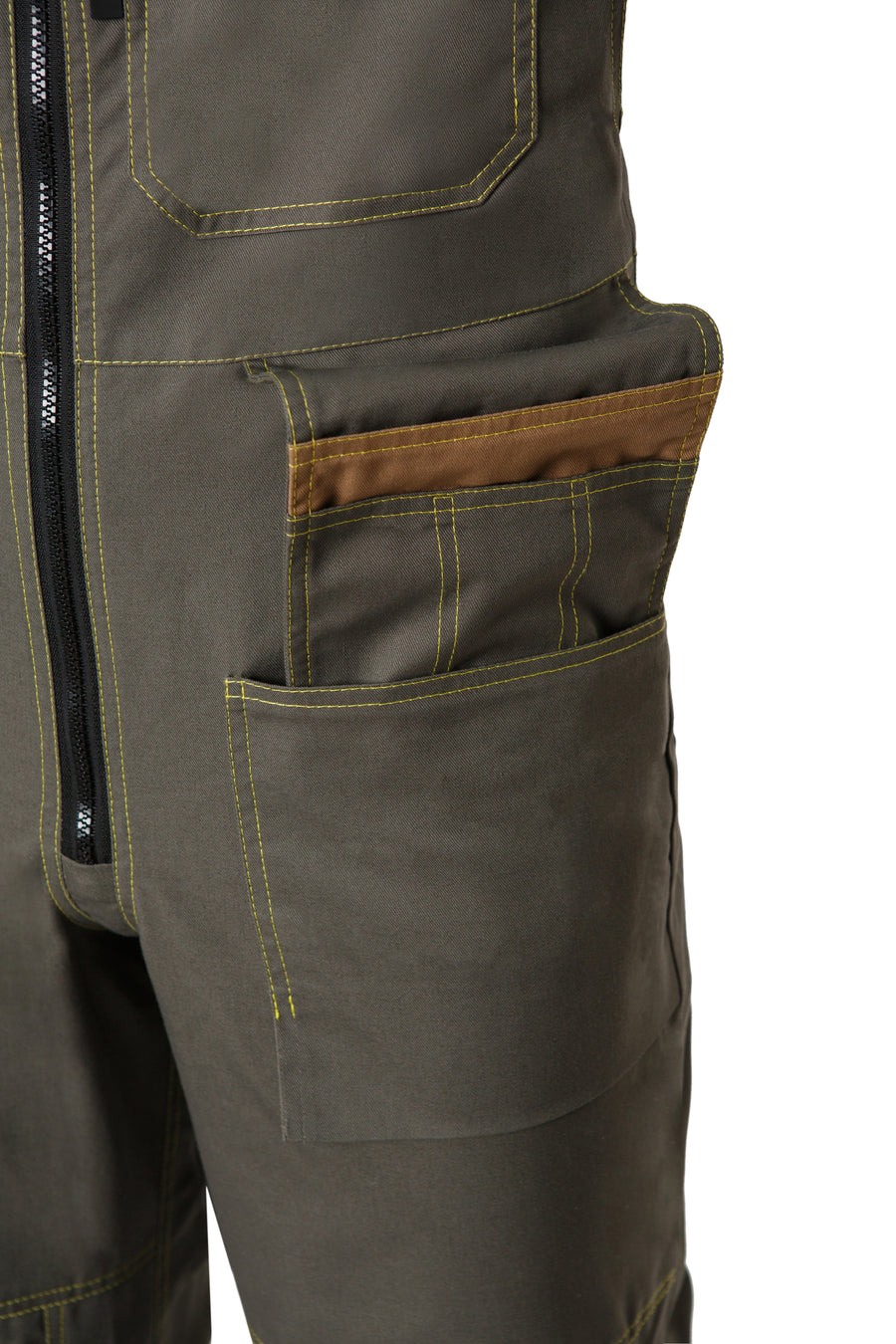 YURINOX Genesis Men's Stain-Resistant Utility Work Bib Overalls