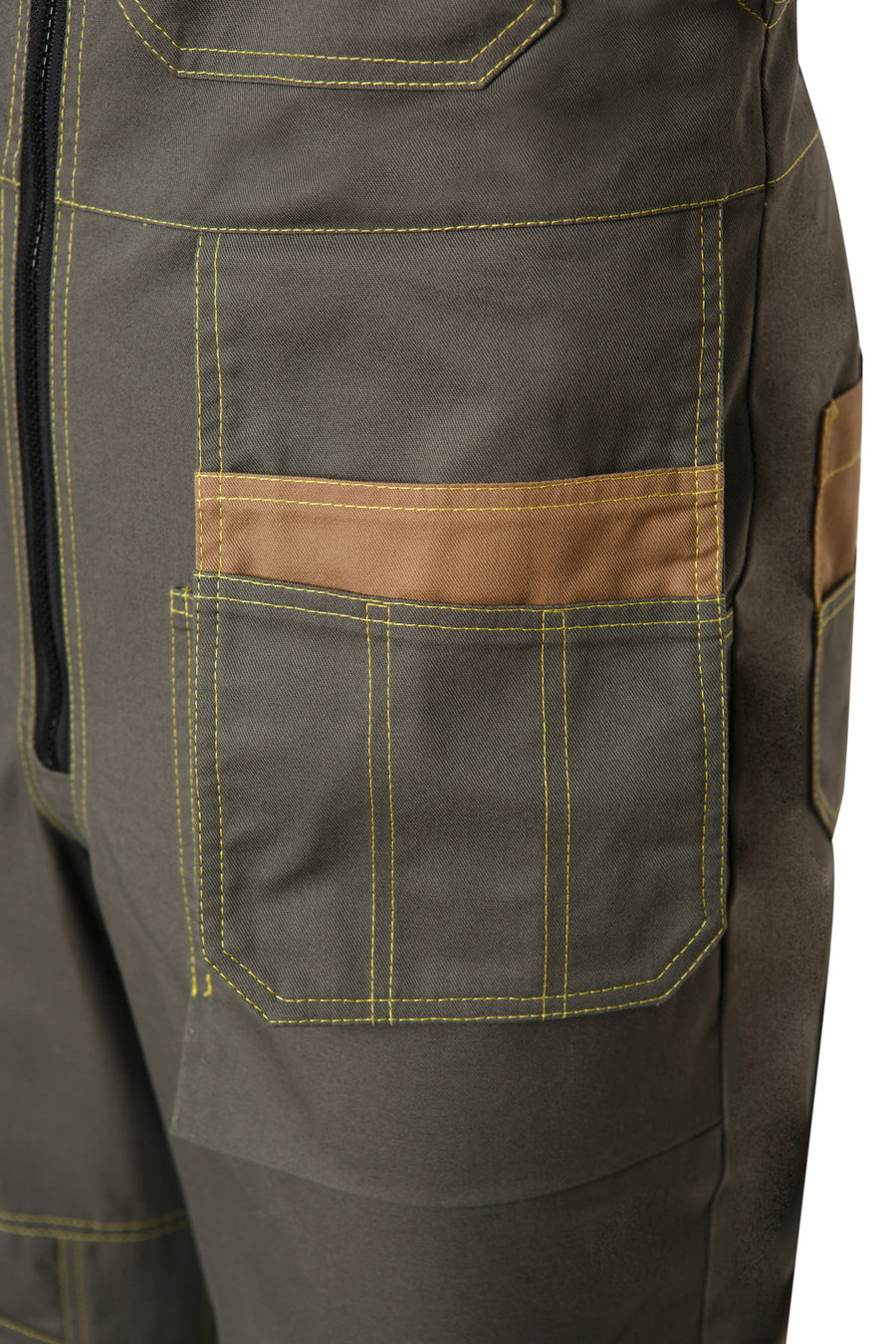 YURINOX Genesis Men's Stain-Resistant Utility Work Bib Overalls