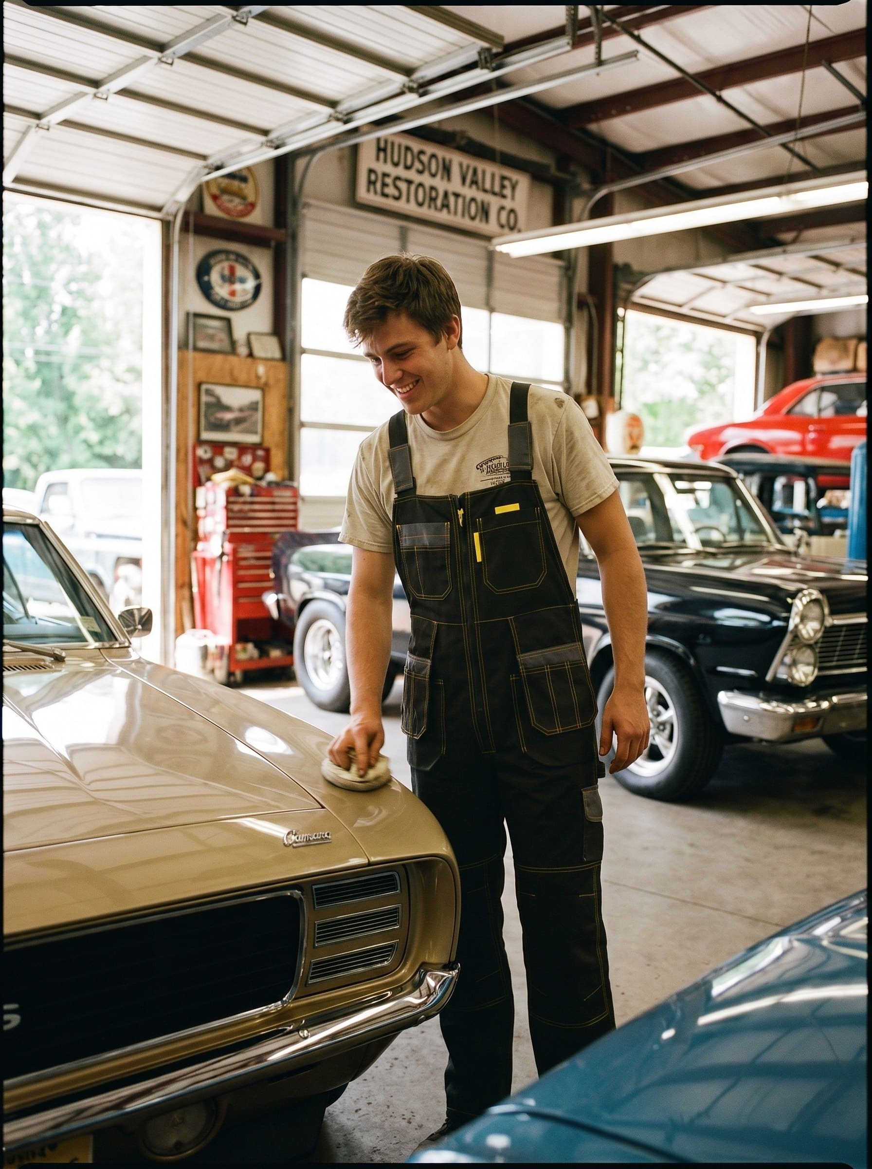 GENESIS™ Men's Stain-Resistant Utility Bib Overalls