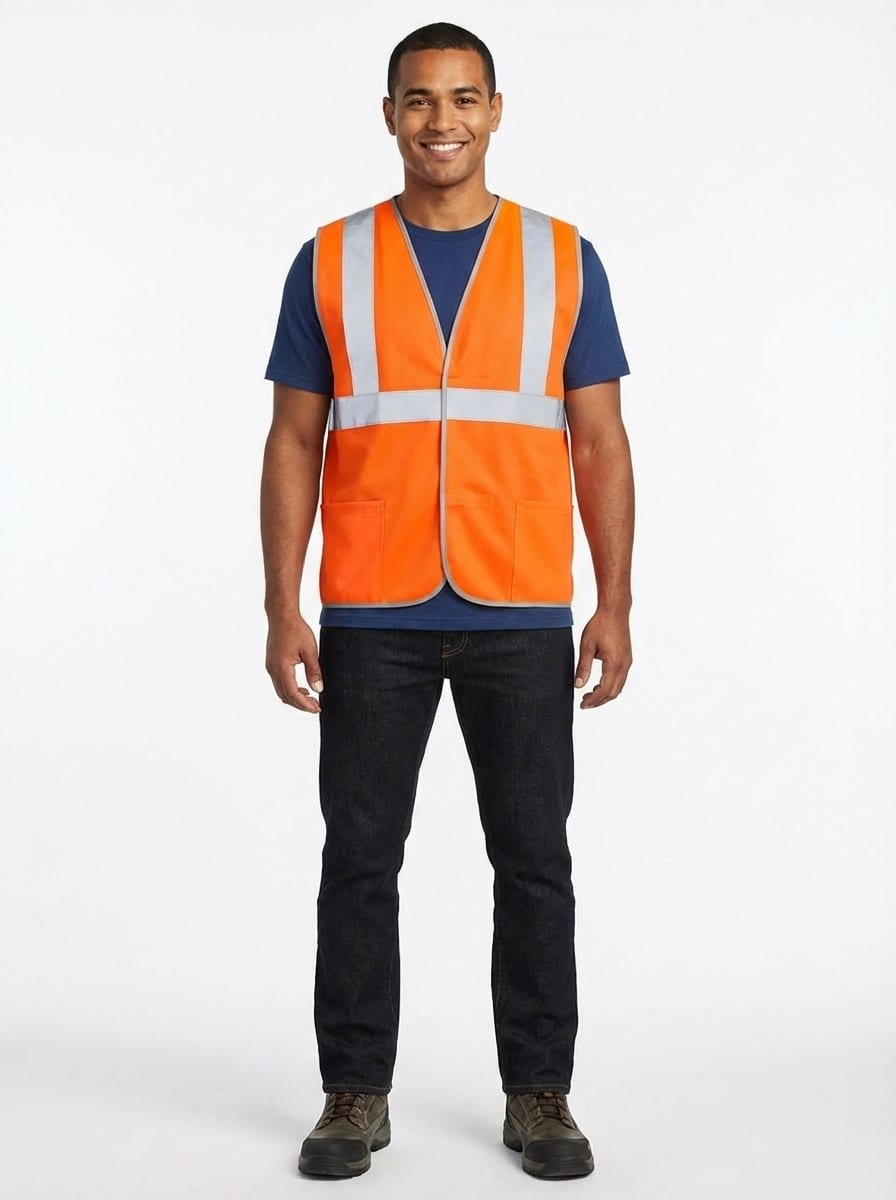 UNIONWORKWEAR Spectr 2 Men's Adjustable Enhanced Visibility Vest