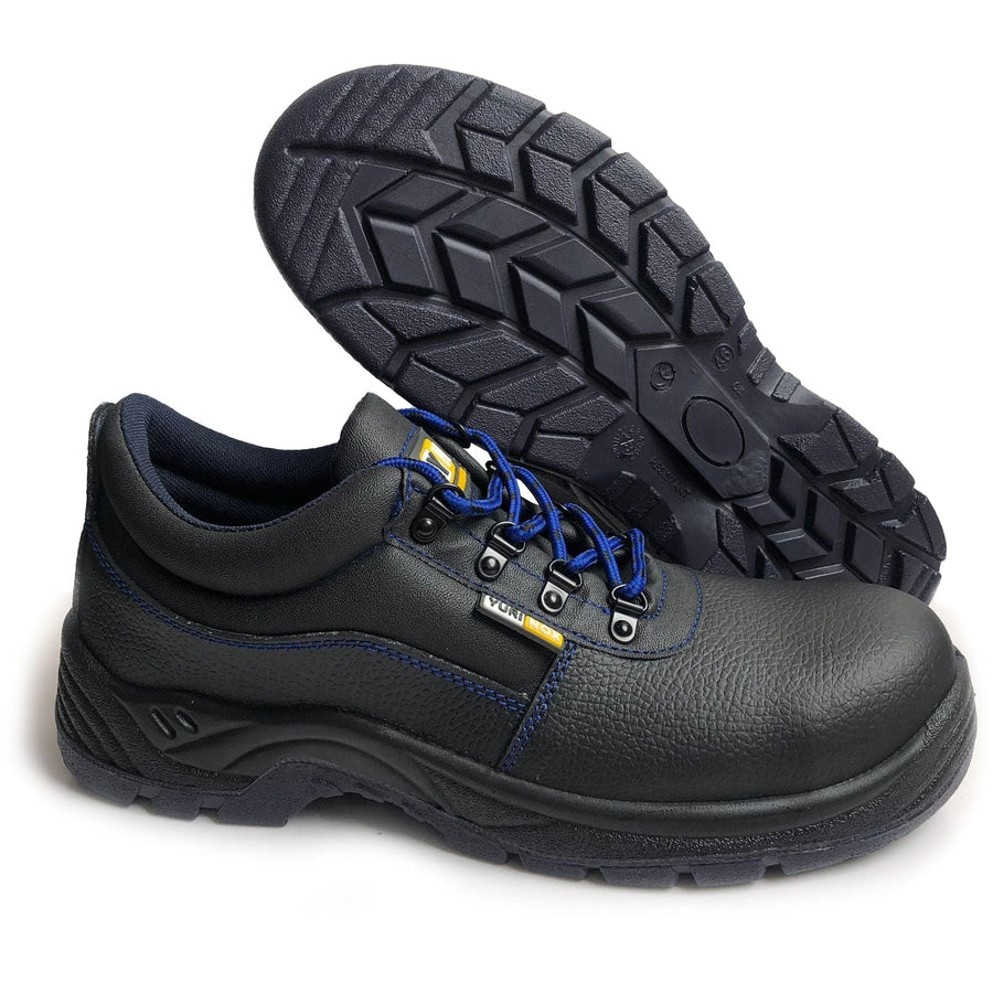 YURINOX UnionShoes — Zapatos de trabajo de cuero de 4 pulgadas con puntera de material compuesto para hombre