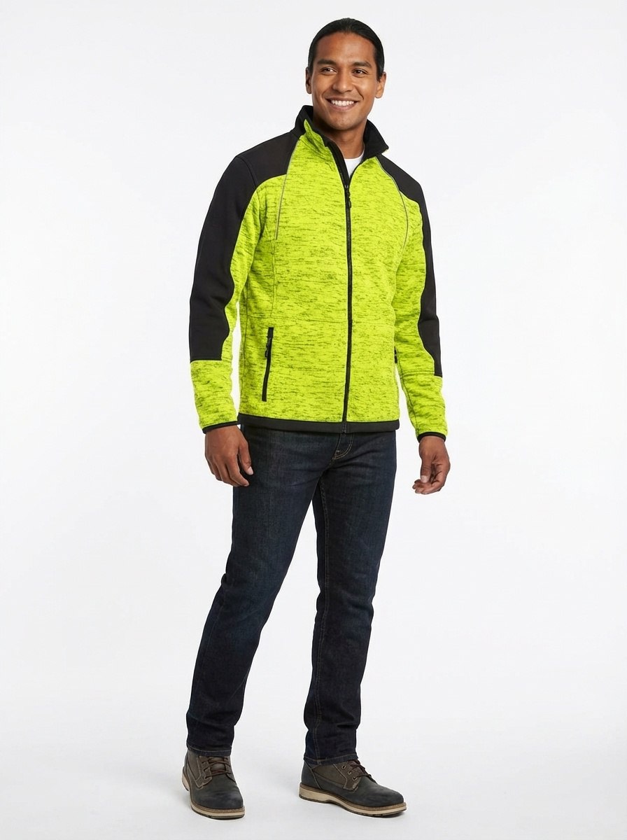 UNIONWORKWEAR FULL ZIP HIGH COLLAR SWEATSHIRT 0063