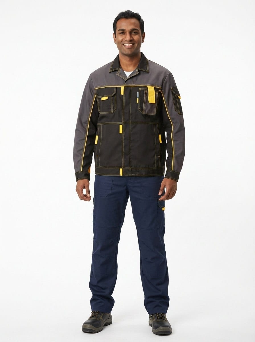 YURINOX Genesis Men's Stain-Resistant Utility Work Jacket