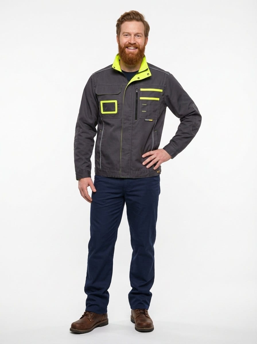 YURINOX Next Men's 2-in-1 Convertible Work Jacket