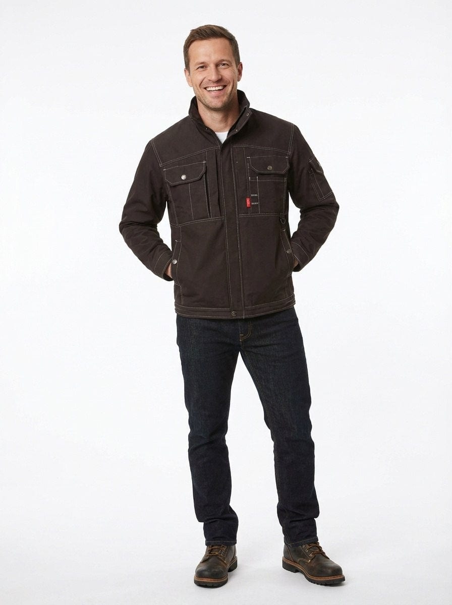 YURINOX UnionSpace Men's Water-Repellent Utility Work Jacket
