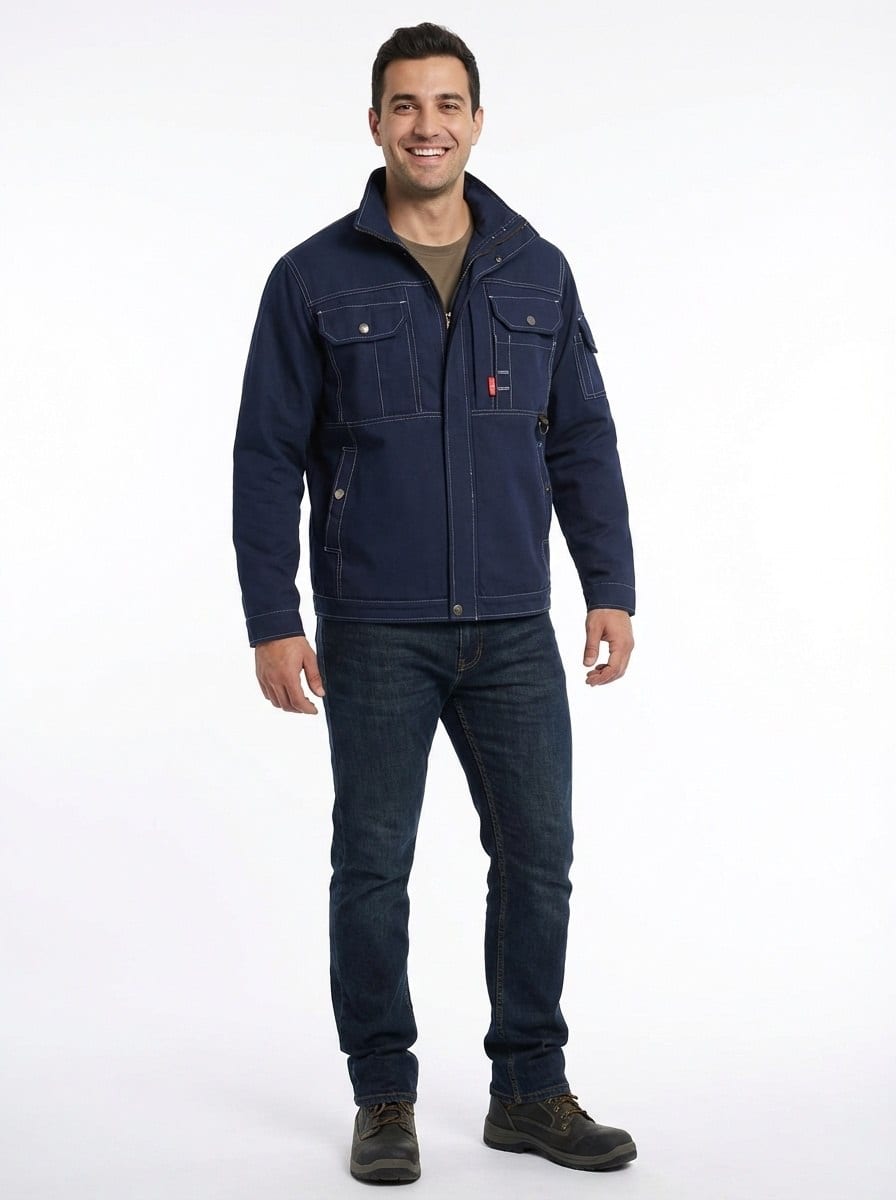 YURINOX UnionSpace Men's Water-Repellent Utility Work Jacket