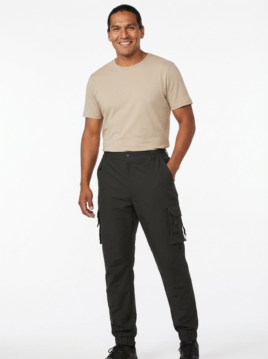 YURINOX Cottura Men's Canvas Cargo Work Joggers