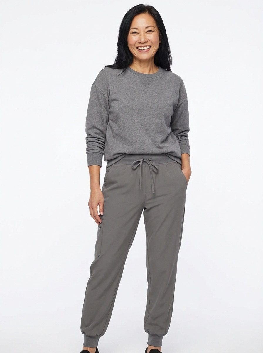 ERGOFIVE ACTIVE Women's 4-Way Stretch Cargo Scrub Joggers EAPW05