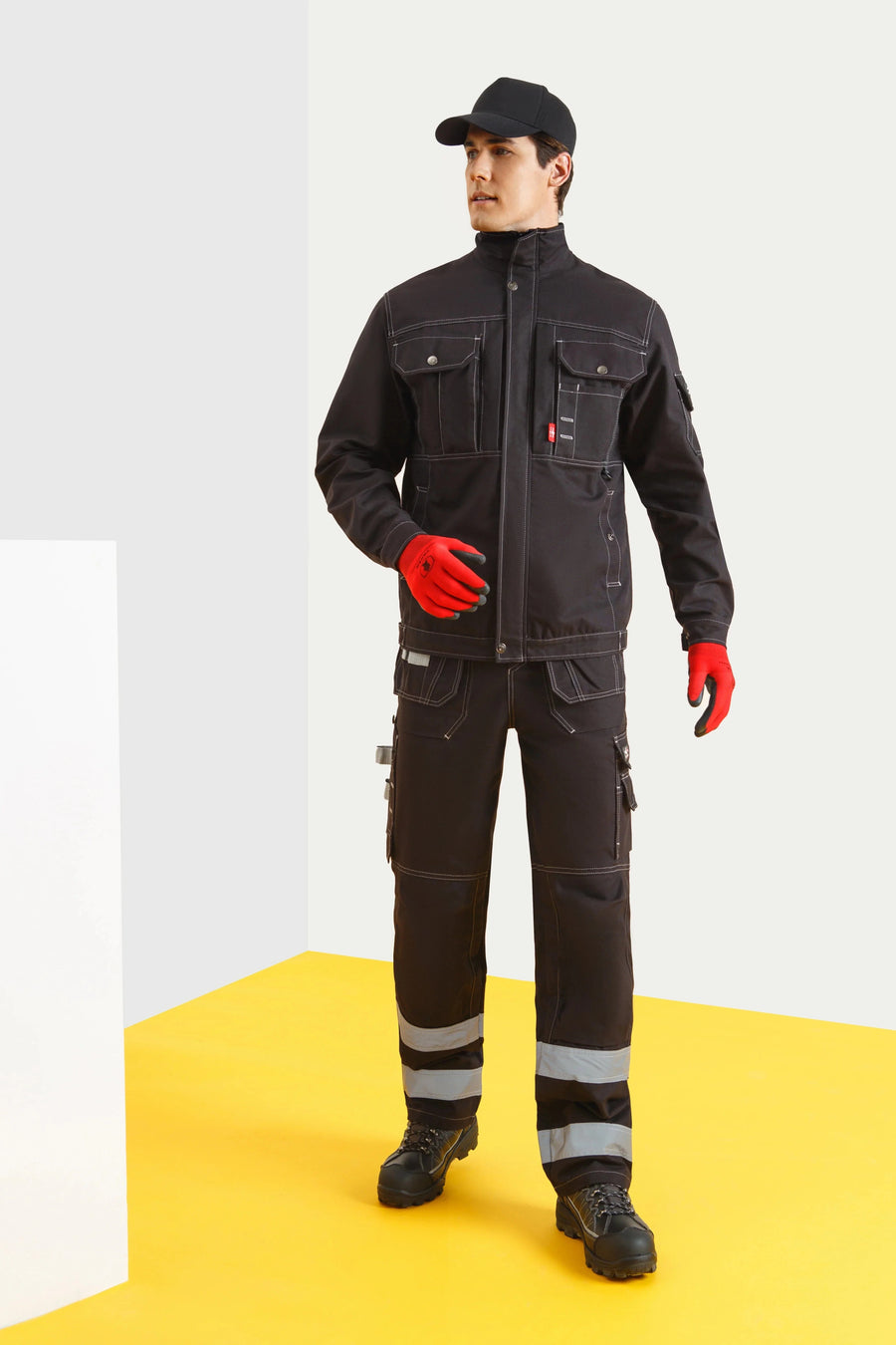 YURINOX UnionSpace Men's Water-Repellent Utility Work Jacket