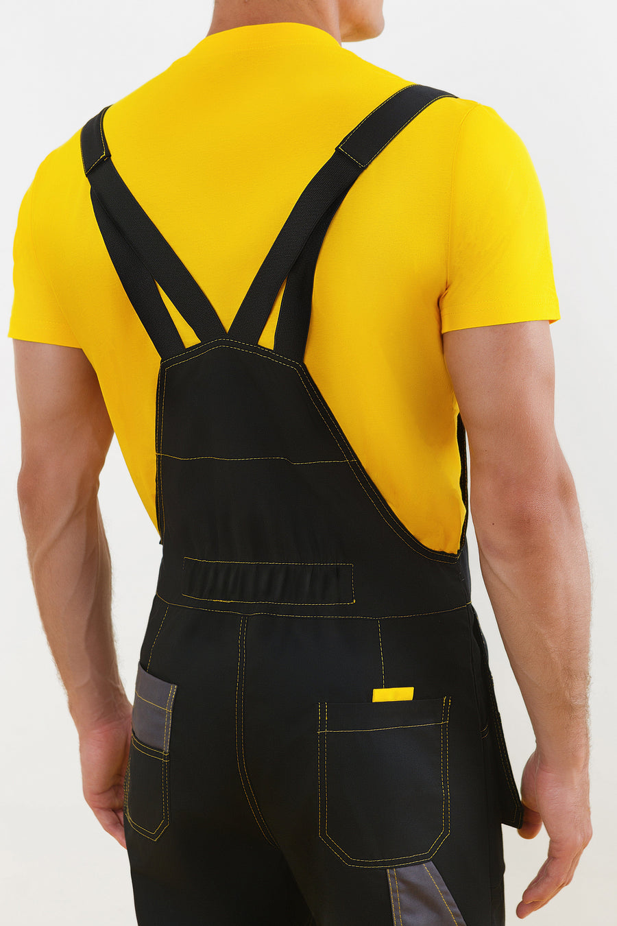 YURINOX Genesis Men's Stain-Resistant Utility Work Bib Overalls