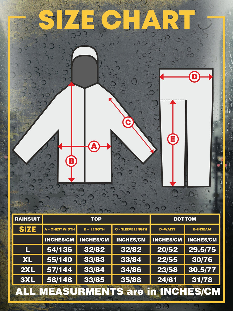 UNIONWORKWEAR Albatross Men's Waterproof Rain Suit