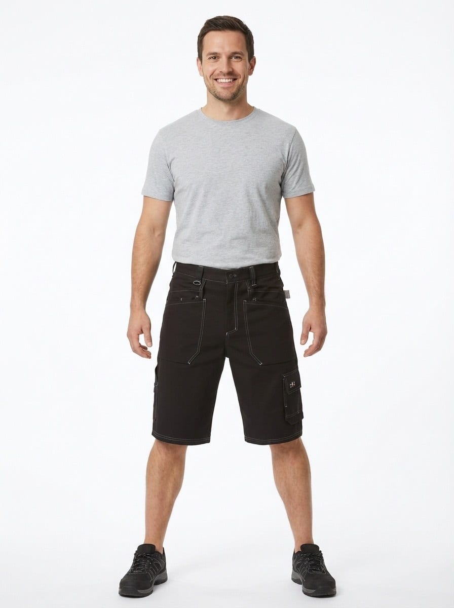 YURINOX UnionSpace Men's Heavy-Duty Holster Pocket Work Shorts