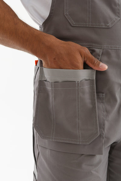 Men's Heavy-Duty Work Bib Overalls