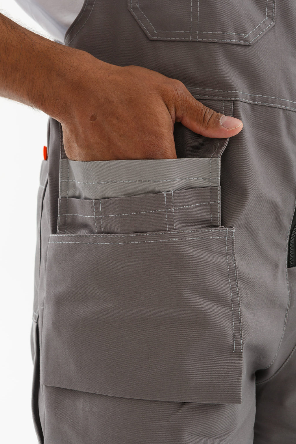 Men's Heavy-Duty Work Bib Overalls