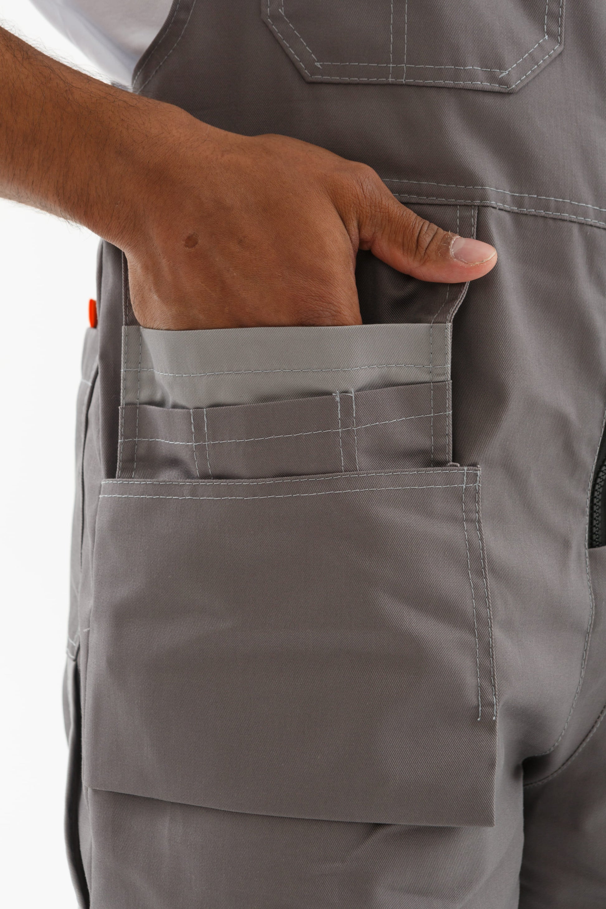 Men's Heavy-Duty Work Bib Overalls
