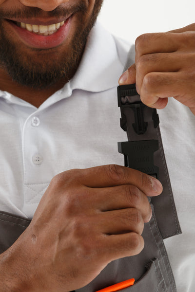 Men's Heavy-Duty Work Bib Overalls