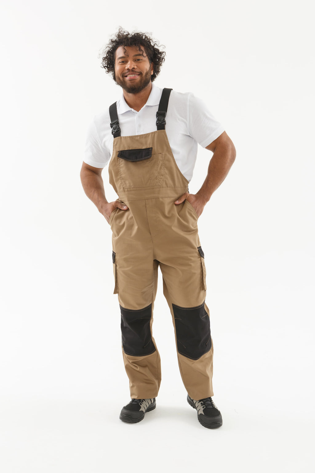 STATUS ™ Men's Regular Fit Shrink Resistant Work Bib Overalls