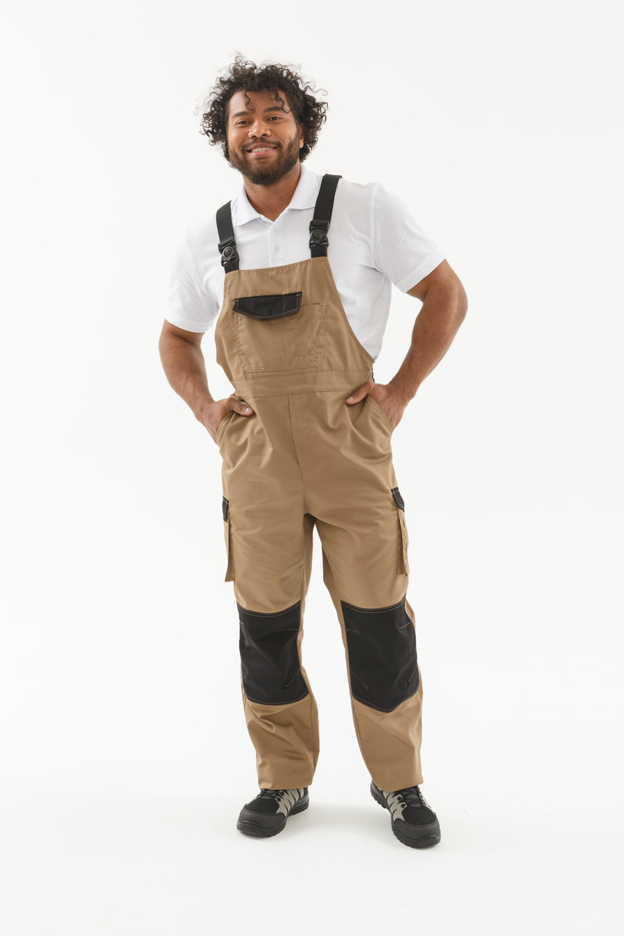 UNIONWORKWEAR Status Men's Shrink-Resistant Work Bib Overalls