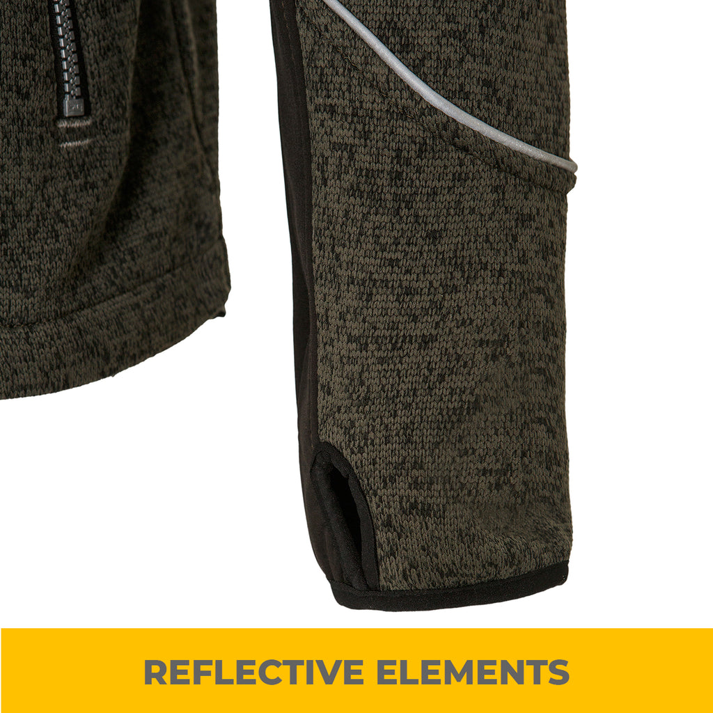 UNIONWORKWEAR FULL ZIP HIGH COLLAR SWEATSHIRT 0095