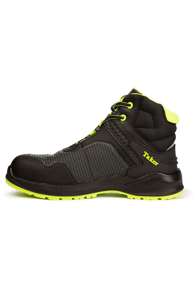 YURINOX Taker Botas de trabajo de 6" para hombre con puntera de composite ligera