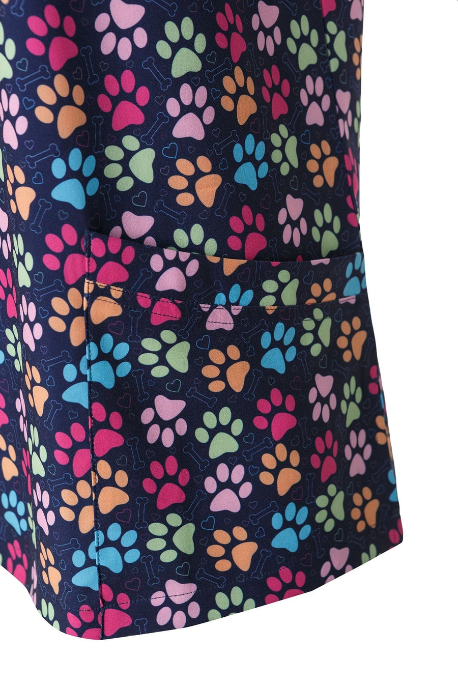 ERGOFIVE ACTIVE Women's 4-Way Stretch V-Neck Scrub Top EAJW02