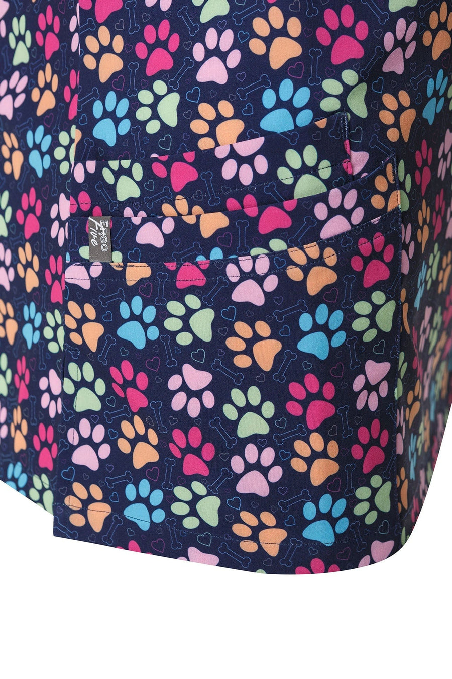 ERGOFIVE ACTIVE Women's 4-Way Stretch V-Neck Scrub Top EAJW02