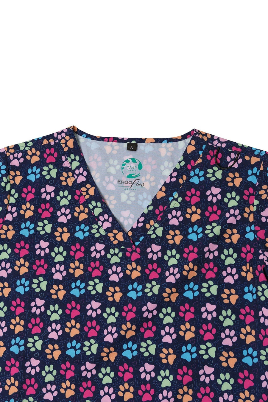 ERGOFIVE ACTIVE Women's 4-Way Stretch V-Neck Scrub Top EAJW02