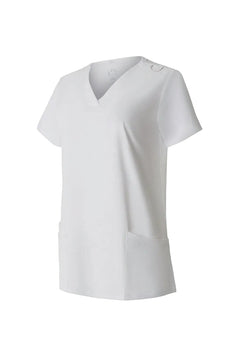 ERGOFIVE ACTIVE Women's 4-Way Stretch V-Neck Scrub Top EAJW02