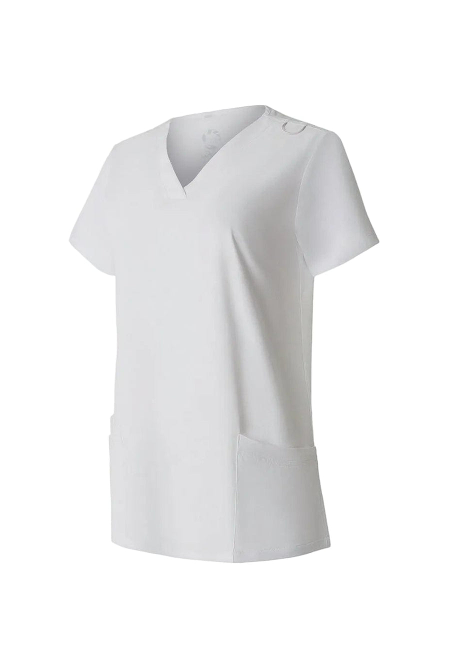 ERGOFIVE ACTIVE Women's 4-Way Stretch V-Neck Scrub Top EAJW02