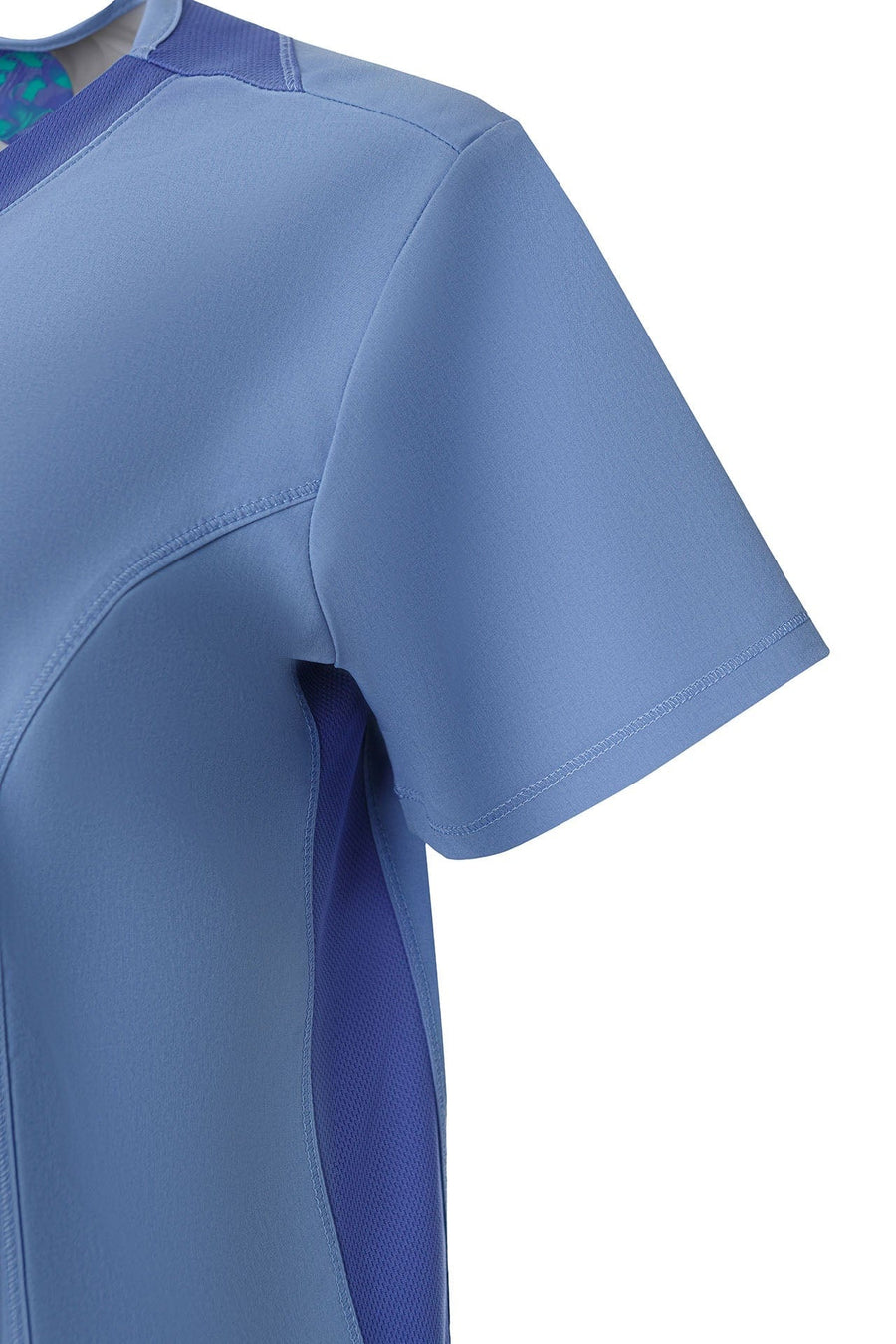 ERGOFIVE ACTIVE Women's 4-Way Stretch Mesh Scrub Top EAJW10