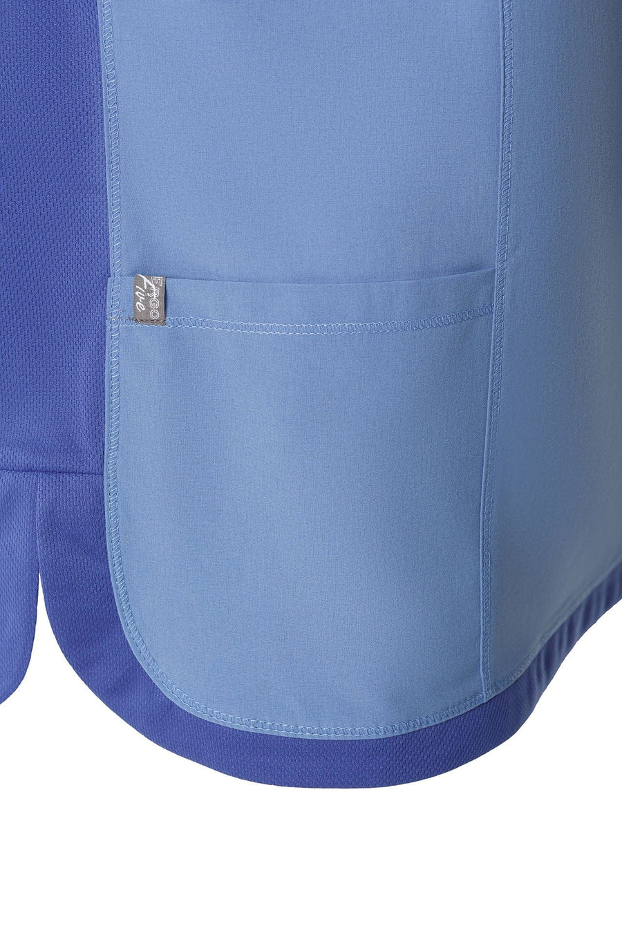 ERGOFIVE ACTIVE Women's 4-Way Stretch Mesh Scrub Top EAJW10