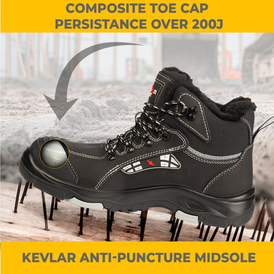 Men's UnionSpace™ 6" Slip-resistant Insulated Waterproof Composite Toe Work Boots