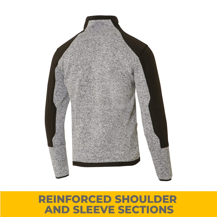 UNIONWORKWEAR Men's Full-Zip Fleece-Lined Work Sweatshirt