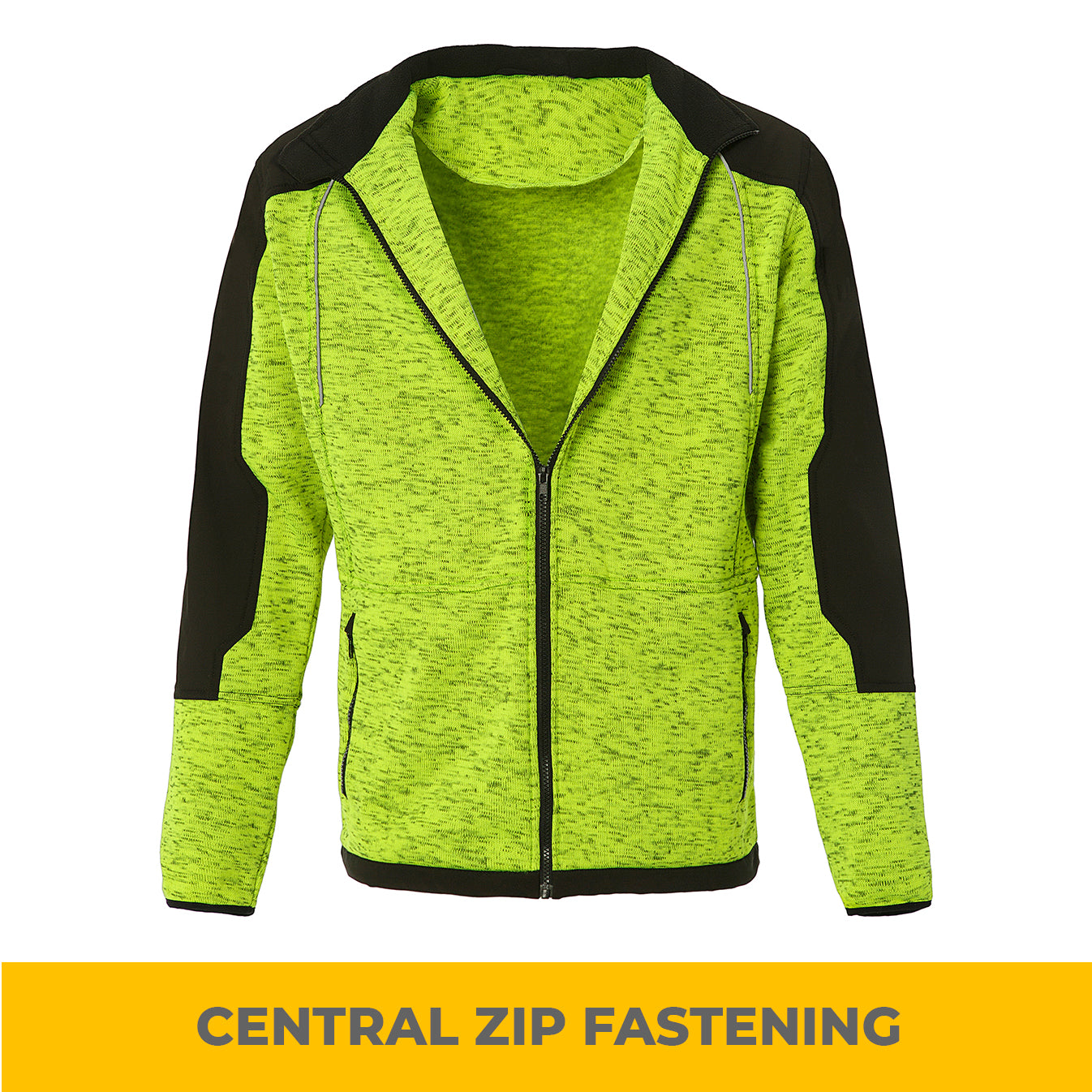 UNIONWORKWEAR FULL ZIP HIGH COLLAR SWEATSHIRT 0063