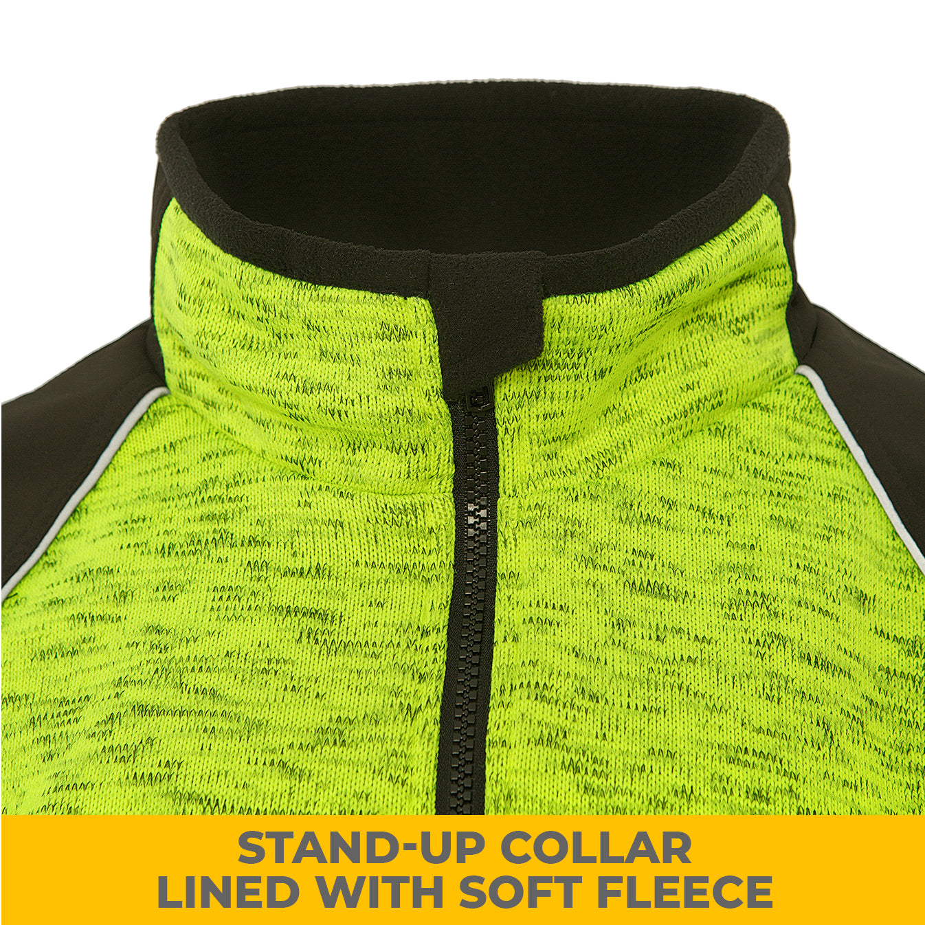 UNIONWORKWEAR FULL ZIP HIGH COLLAR SWEATSHIRT 0063