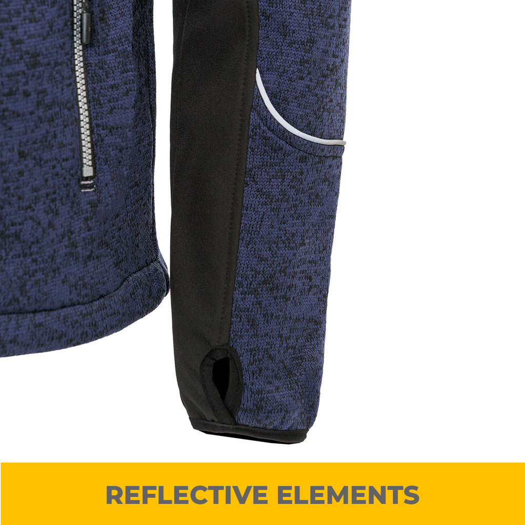 UNIONWORKWEAR FULL ZIP HIGH COLLAR SWEATSHIRT 0095