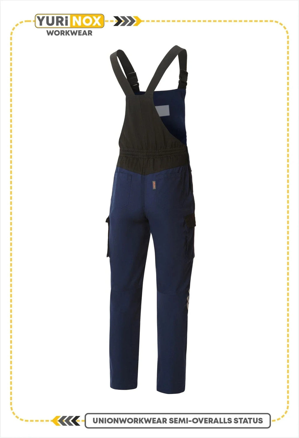 STATUS ™ Men's Regular Fit Shrink Resistant Work Bib Overalls