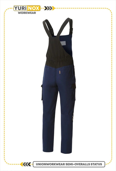 STATUS ™ Men's Regular Fit Shrink Resistant Work Bib Overalls