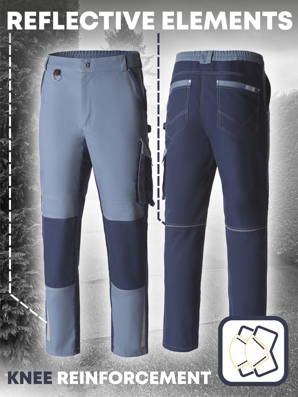 YURINOX Triumph Men's Canvas Cargo Work Pants