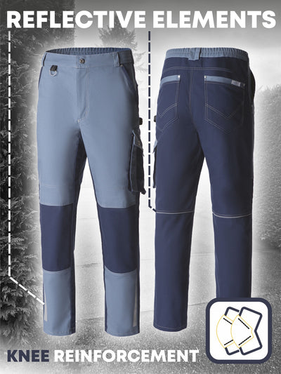 YURINOX Triumph Men's Canvas Cargo Work Pants