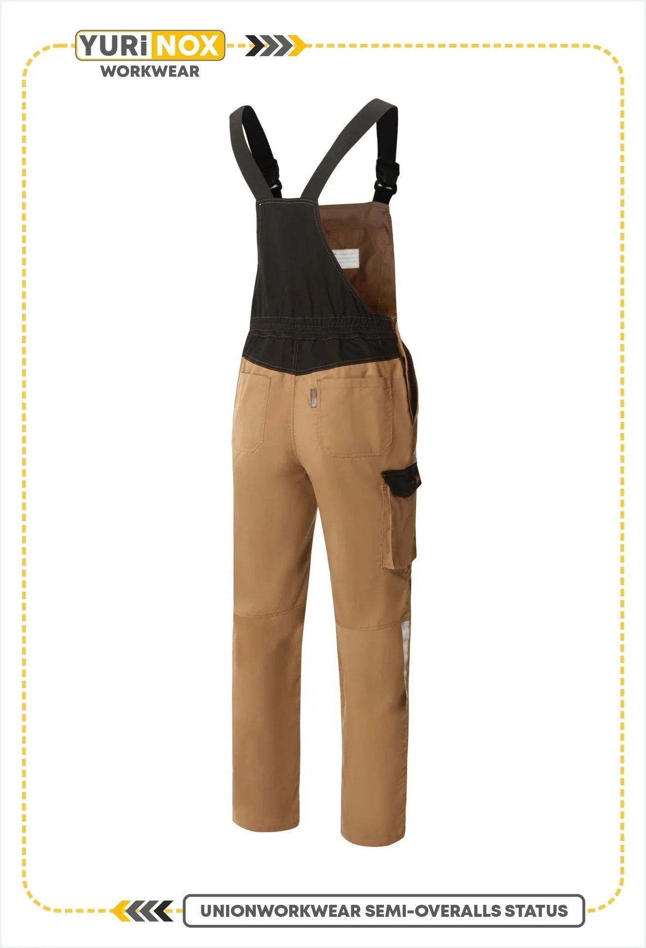 STATUS ™ Men's Regular Fit Shrink Resistant Work Bib Overalls