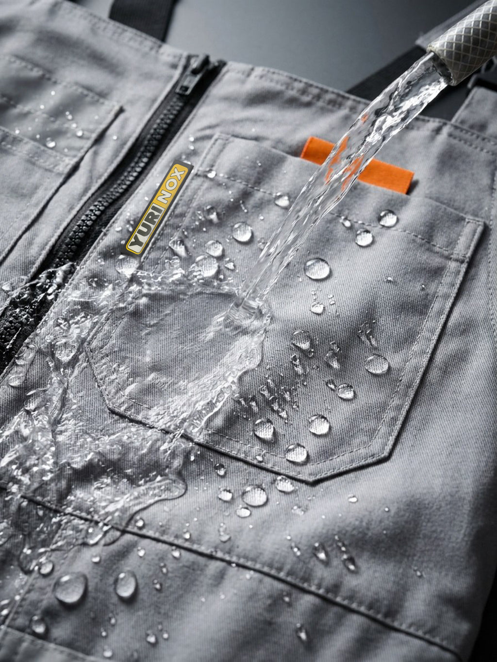 UNIONWORKWEAR™ PRO Men's Water-Resistant Utility Bib Overalls 