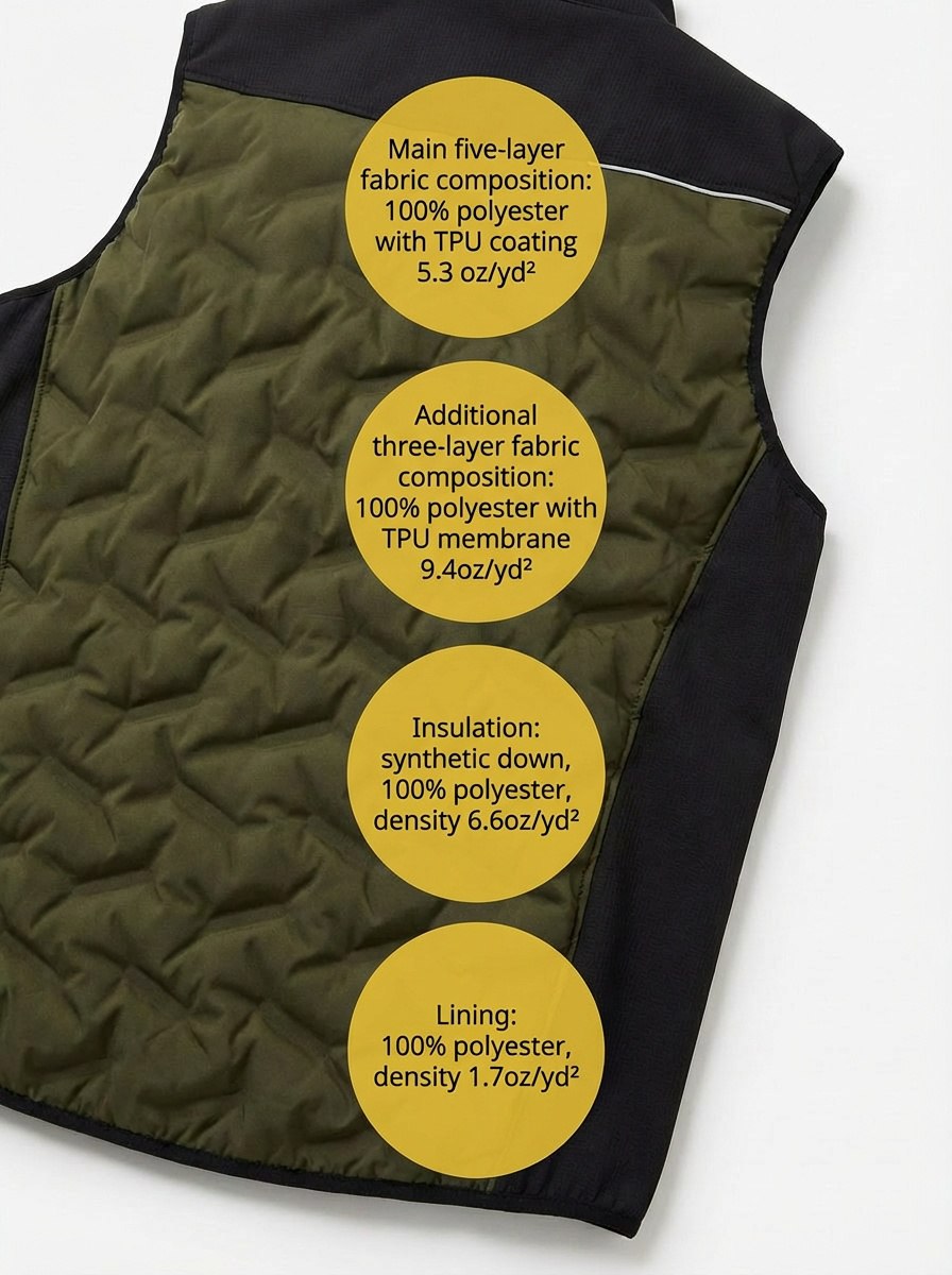 YURINOX VEST FUSION DEMI-SEASON
