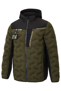 YURINOX Fusion Men's Water-Resistant Hybrid Softshell Work Jacket