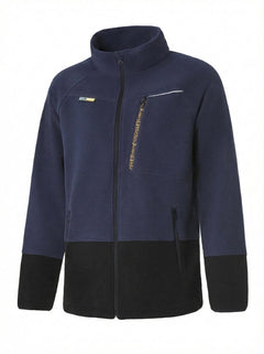YURINOX Optima Men's Full-Zip Fleece Midlayer Work Jacket