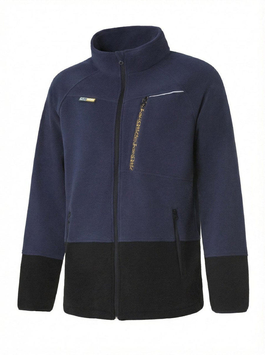 YURINOX Optima Men's Full-Zip Fleece Midlayer Work Jacket