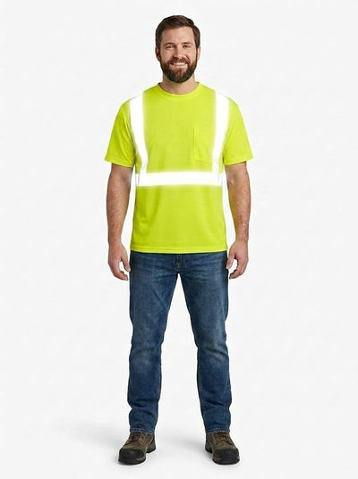 YURINOX Hi-Vis reflective strip T-SHIRT